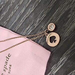 Kate Spade Rose Gold Necklace